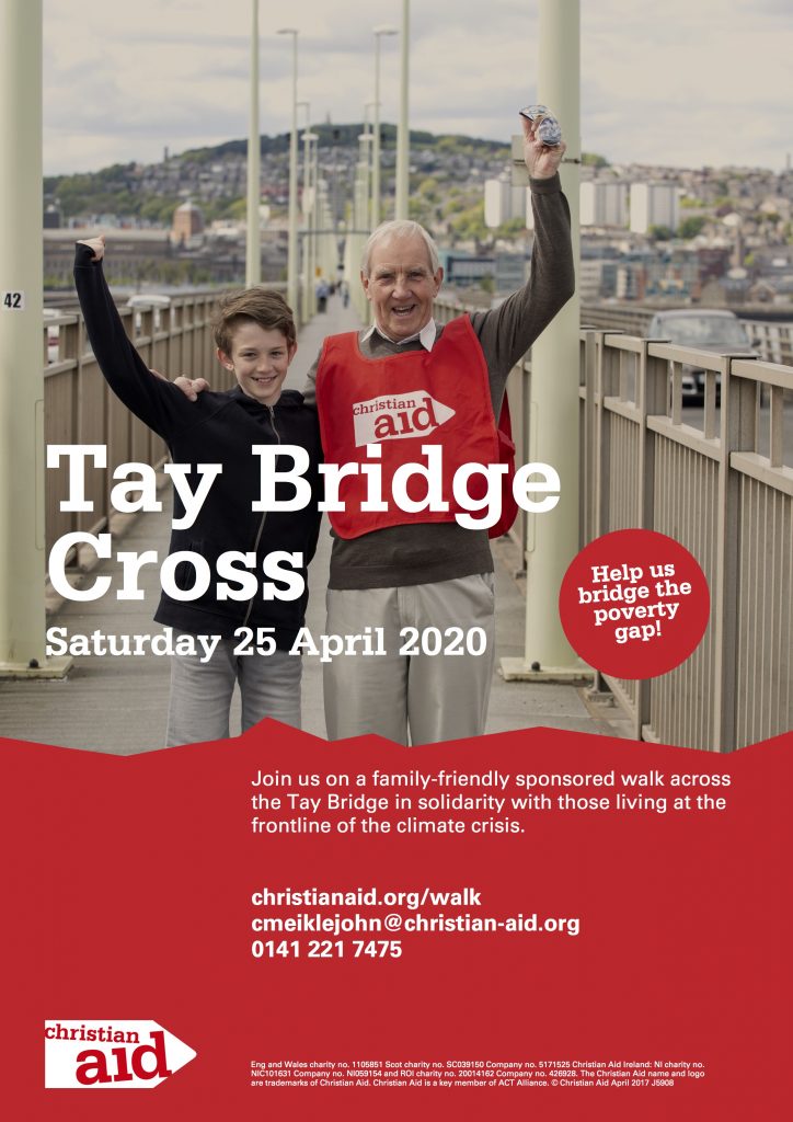 Christian Aid Tay Bridge Cross Poster